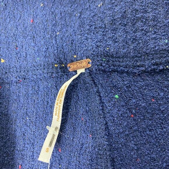 Free People Soft Comfy Blue Leggings Women Cotton Polyester Size Small - Picture 5 of 7